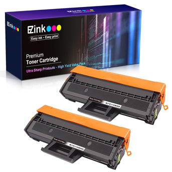 Compatible Toner Cartridge Samsung MLT-D111S 2 Pack E-Z Ink