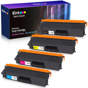 Compatible Toner Cartridge  Brother TN336 TN331 TN315 TN310 4 Pack E-Z Ink