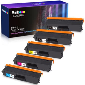 Compatible Toner Cartridge Brother TN-336 High Yield 5 Pack E-Z Ink