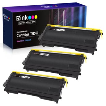 Compatible Toner Cartridge & Drum Unit  Brother TN-350 DR-350 3 Pack