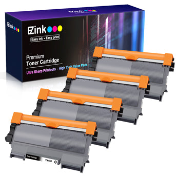 Compatible Toner Cartridge Brother TN-450 4 Pack E-Z Ink