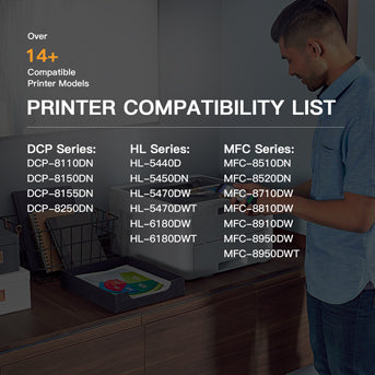 Compatible Toner Cartridge Brother TN-750 2 Pack E-Z Ink