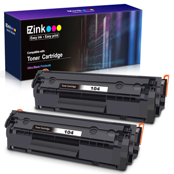 Compatible Toner Cartridge Canon 104 2 Pack E-Z Ink