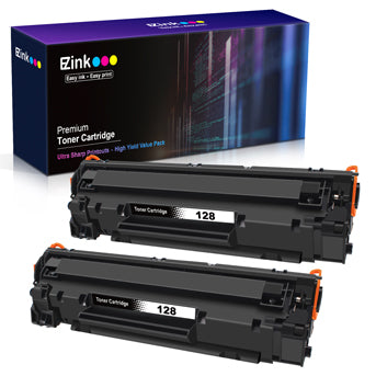Compatible Toner Cartridge Canon 128 2 Pack E-Z Ink