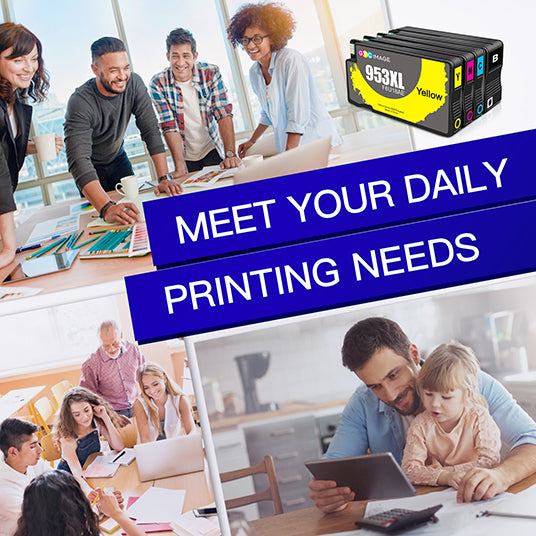 Kompatibel Druckerpatronen Ersatz für HP 953 XL für HP Officejet Pro 8710 8715 8718 8719 8720 8725 8730 8740 7740 8218 (4 Pack, Neueste Update Chip) DE